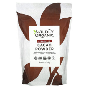 Wildly Organic Cacau fermentado em pó 454 g (16 oz)