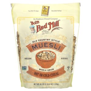 Bobs Red Mill Muesli Estilo Antigo Grão Integral 113 kg (40 oz)