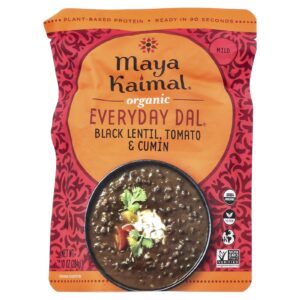 Maya Kaimal Dal Orgânico Diário Lentilha Preta + Tomate + Cominho 284 g (10 oz)