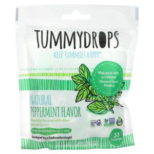 Tummydrops Hortelã-Pimenta Natural 33 Pastilhas