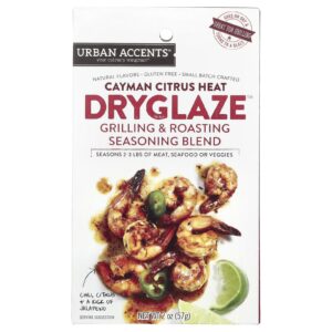 Urban Accents Dryglaze™ Mistura de Temperos para Grelhados e Assados Cayman Citrus Picante 57 g (2 oz)