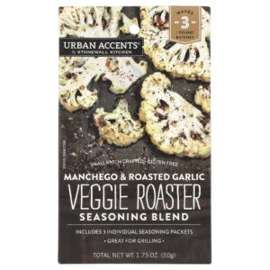 Urban Accents Mistura de Tempero Vegetal para Assar Manchego e Alho Assado 50 g (175 oz)