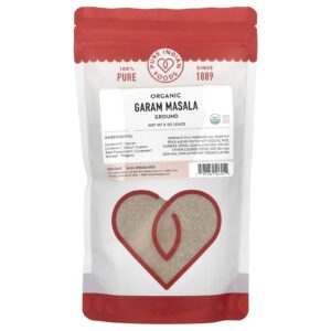 Pure Indian Foods Garam Masala Orgânico Moído 226 g (8 oz)