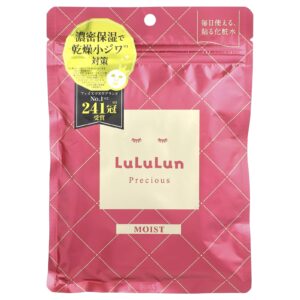 Lululun Precioso Máscara de Beleza Úmido Vermelho 4KS 7 Folhas 108 ml (365 fl oz)