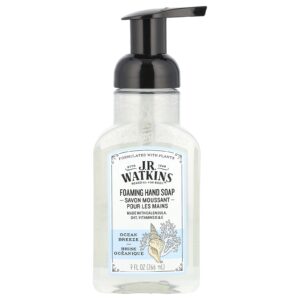 J R Watkins Sabonete Espumante para as Mãos Ocean Breeze 266 ml (9 fl oz)