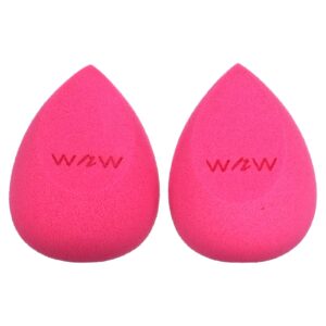 wet n wild Esponja de Maquiagem Toque Duplo Rosa 2 Embalagens
