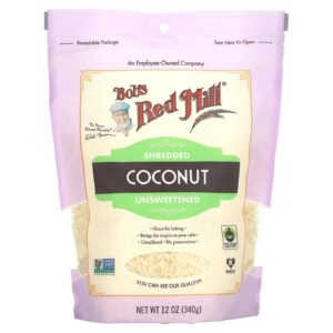 Bobs Red Mill Coco Ralado Sem Açúcar 12 oz (340 g)