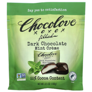 Chocolove Chocolate Amargo Recheado com Menta 55% Cacau 100 g (35 oz)