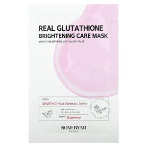 SOME BY MI Glutationa Real Máscara de Beleza Clareadora 1 Folha 20 g (07 oz)
