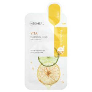 MEDIHEAL Vita Máscara Essencial de Beleza 1 Unidade 24 ml (081 fl oz)
