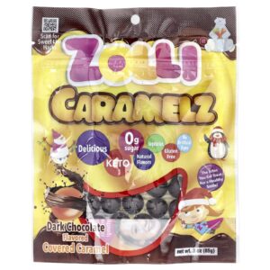Zollipops Caramelz Chocolate Amargo 85 g (3 oz)