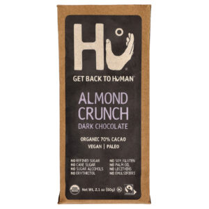 Hu Chocolate Amargo Amêndoa Crocante 60 g (21 oz)
