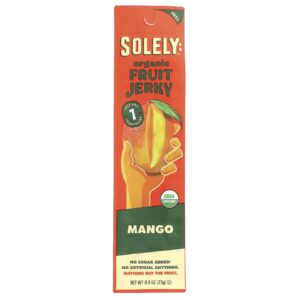 Solely Fruta Orgânica Desidratada Manga 23 g (08 oz)