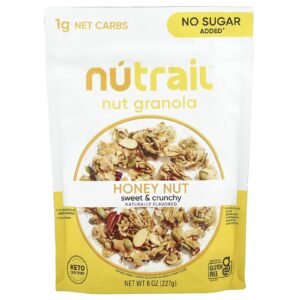 NuTrail Nozes e Granola Mel nozes 227 g (8 oz)