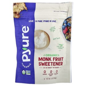 Pyure Adoçante de Fruta de Monge Orgânico 340 g (12 oz)