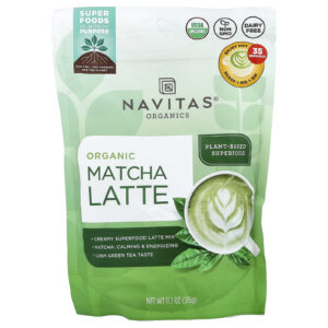 Navitas Organics Matcha Latte Orgânico 315 g (111 oz)