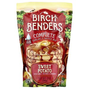Birch Benders Mistura Completa para Waffle e Panqueca Batata-Doce 340 g (12 oz)