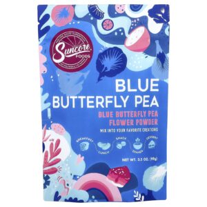 Suncore Foods Feijão-borboleta Azul em Pó 99 g (35 oz)