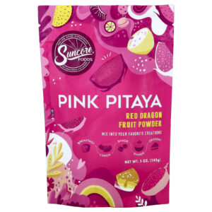 Suncore Foods Pitaya Rosa em Pó Pitaia Vermelha 142 g (5 oz)