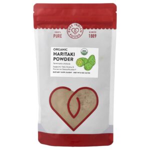 Pure Indian Foods Pó de Haritaki Orgânico 227 g (8 oz)