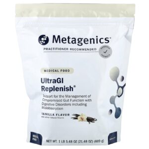 Metagenics UltraGI Replenish® Medical Food Baunilha 609 g (2148 oz)