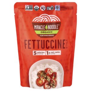 Miracle Noodle Estilo Fettuccine Orgânico 200 g (7 oz)