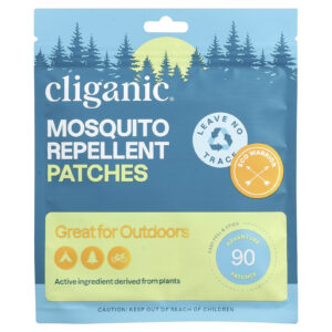 Cliganic Adesivos Repelente de Mosquitos 90 Adesivos