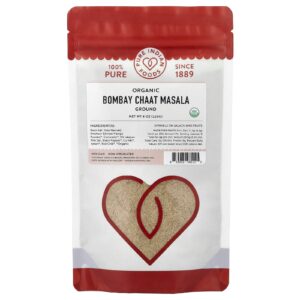 Pure Indian Foods Bombaim Chaat Masala Triturado 226 g (8 oz)