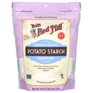 Bobs Red Mill Amido de Batata Não Modificado Sem Glúten 22 oz (623 g)