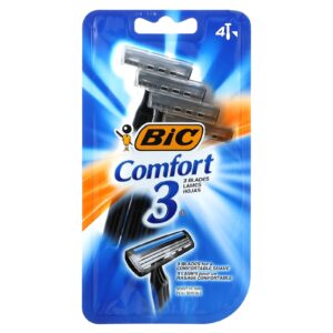 BIC Comfort 3 Aparelho de Barbear Descartável 4 Unidades