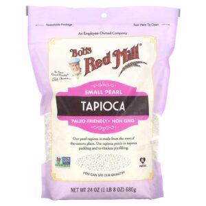 Bobs Red Mill Pequenas Pérolas de Tapioca 680 g (24 oz)