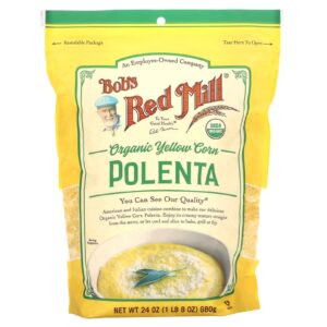 Bobs Red Mill Sêmola de Milho Orgânico Polenta 680 g (24 oz)
