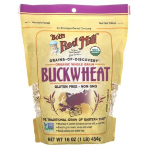 Bobs Red Mill Trigo Sarraceno Orgânico Grão Integral 454 g (16 oz)