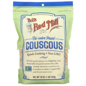 Bobs Red Mill Pérolas de Cuscuz Tricolor 454 g (16 oz)