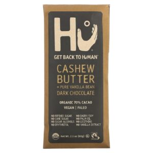 Hu Manteiga de Caju + Chocolate Amargo de Baunilha Puro 60 g (21 oz)