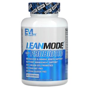 EVLution Nutrition LeanMode + Probiótico 120 Cápsulas Vegetais