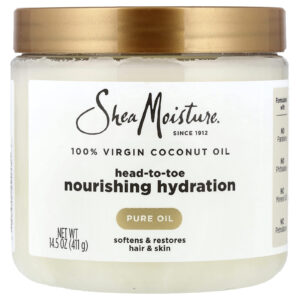 SheaMoisture Óleo de Coco 100% Virgem 411 g (145 oz)