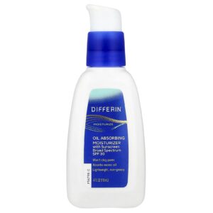Differin Hidratante para Absorção de Óleo com Protetor Solar FPS 30 118 ml (4 fl oz)