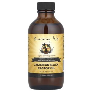 Sunny Isle Óleo de Rícino Preto Jamaicano 118 ml (4 fl oz)