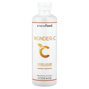 Codeage Nanofood Wonder-C Laranja e Tangerina 450 ml (1522 fl oz)