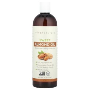 Viva Naturals Óleo de Amêndoa Doce 473 ml (16 fl oz)