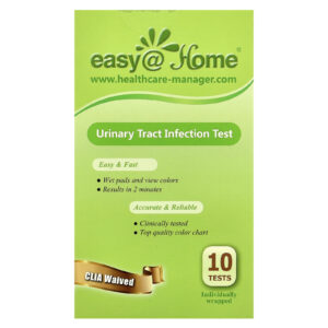 Easy@Home Teste de Infecção do Trato Urinário 10 Testes Envolvidos Individualmente
