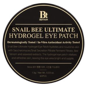 Benton Adesivo para a Área dos Olhos com Hidrogel da Snail Bee Ultimate 60 Unidades