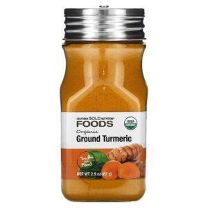 California Gold Nutrition Foods Cúrcuma Orgânica Moída 82 g (29 oz)