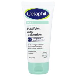 Cetaphil Hidratante Matificante para Remoção Suave de Acne 89 ml (3 fl oz)
