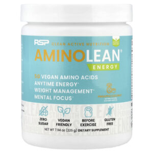 RSP Nutrition AminoLean® Energia Abacaxi e Coco 225 g (794 oz)