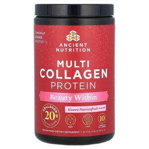 Ancient Nutrition Proteína de Multi-Colágeno Beleza Interior Goiaba 5175 g (114 lb)