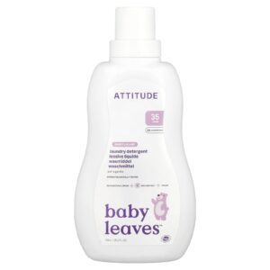 ATTITUDE Baby Leaves™ Sabão Líquido para Roupas Canção de Ninar 104 l (352 fl oz)