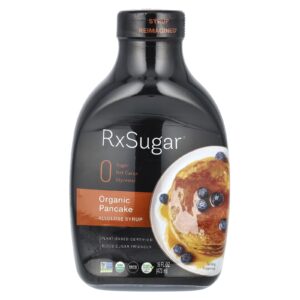 RxSugar Xarope de Allulose para Panqueca Orgânico 473 ml (16 fl oz)
