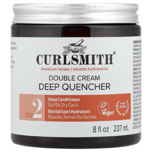 Curlsmith Creme Duplo para Hidratação Profunda Etapa 2 Cachos Opacos ou Secos 237 ml (8 fl oz)